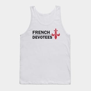 French Devotees Black Tank Top